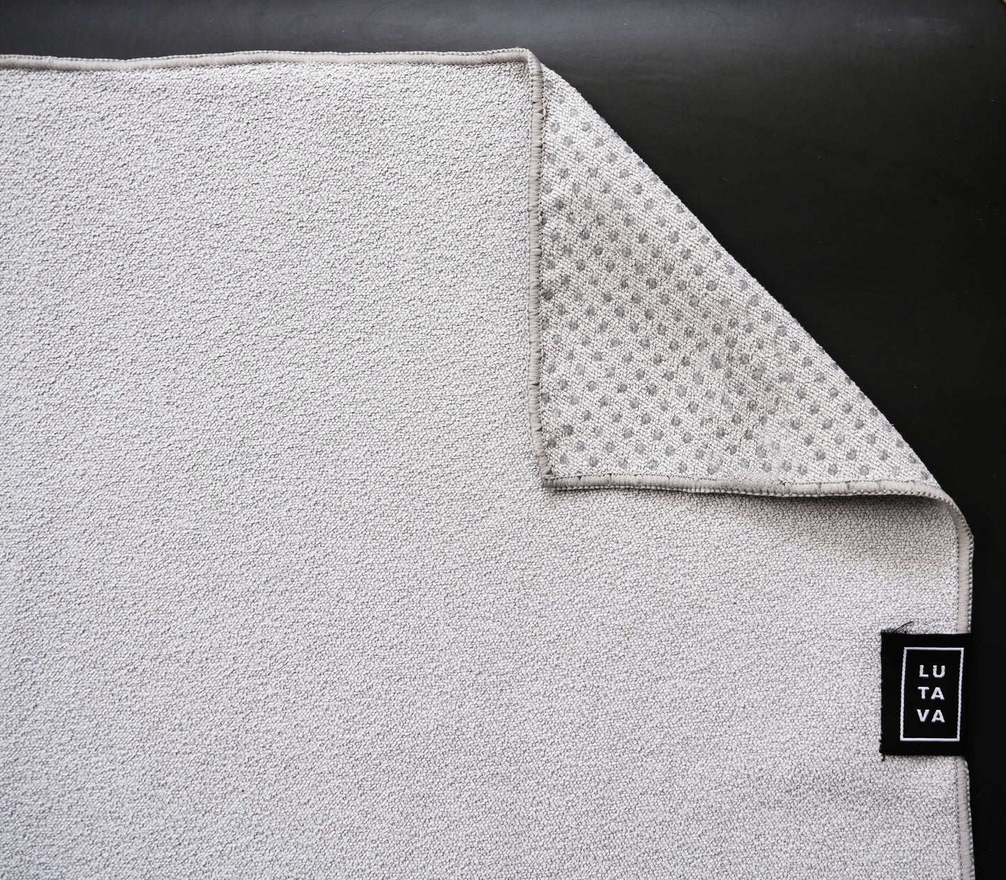 Antimicrobial Non-Slip Mat Towel: White