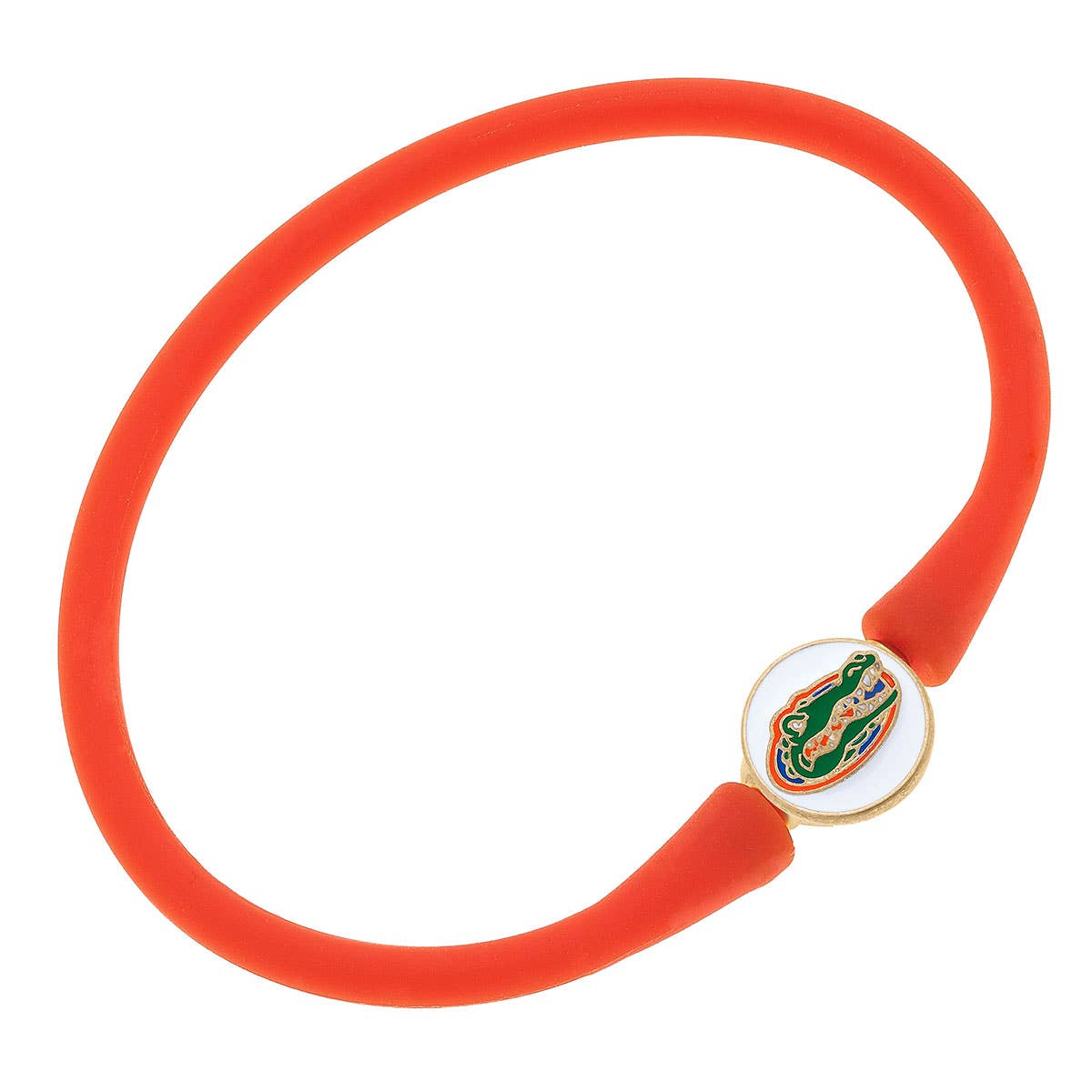Florida Gators Enamel Silicone Bali Bracelet: Blue