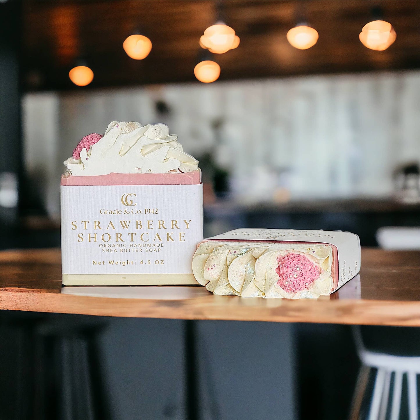 Strawberry Shortcake Shea Butter Soap bar