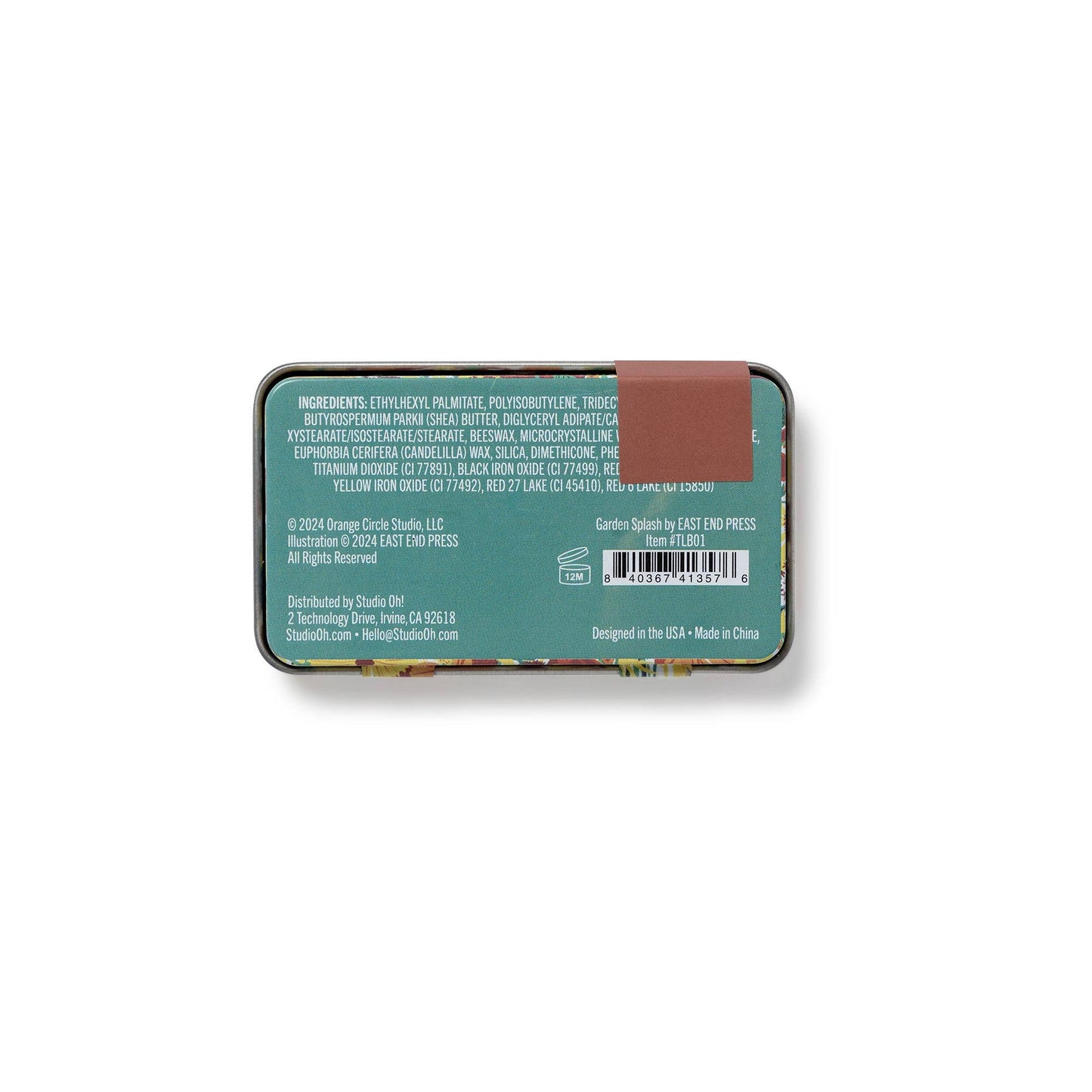 Garden Splash Tinted Lip Balm & Brush Set