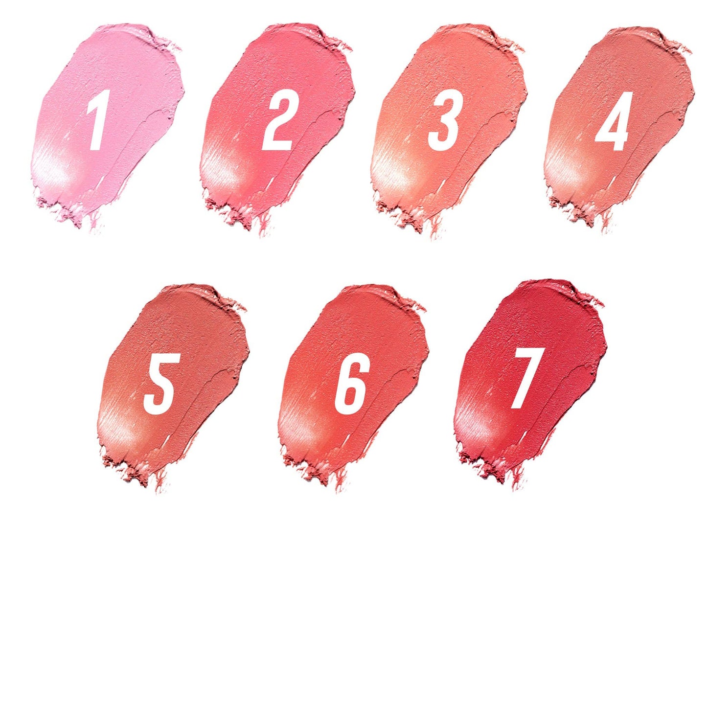 Blush Sticks: 7