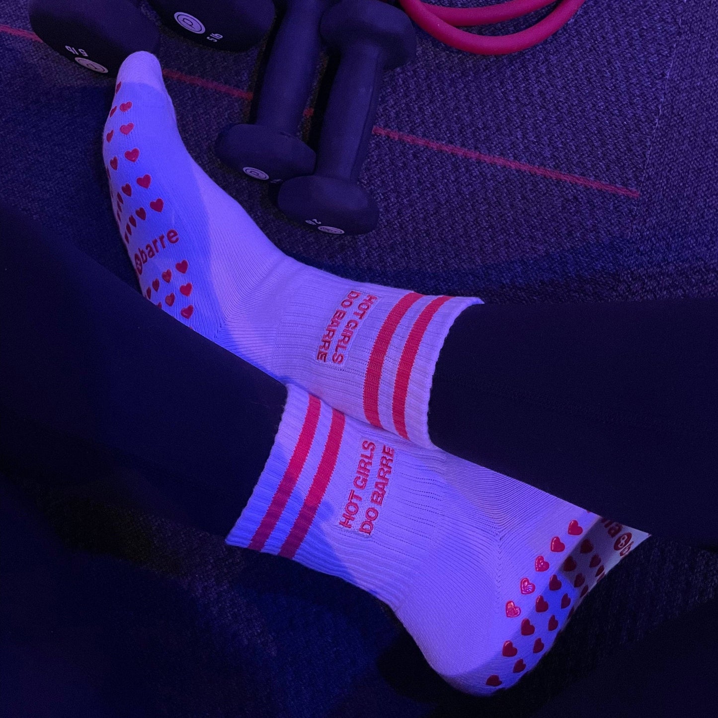 Hot Girls Do BARRE Sock