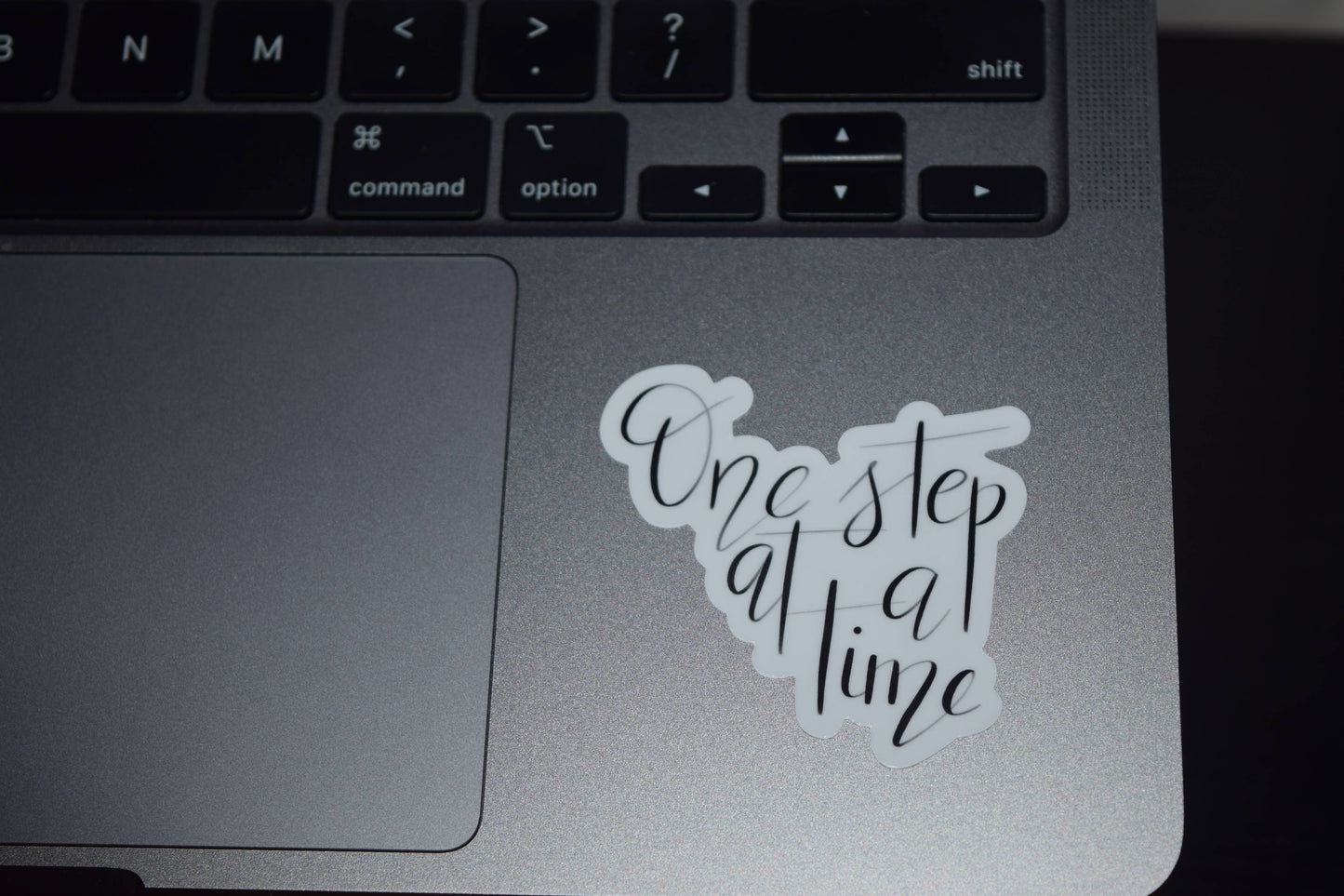 One Step At A Time Sticker (3 x 2.7 in)