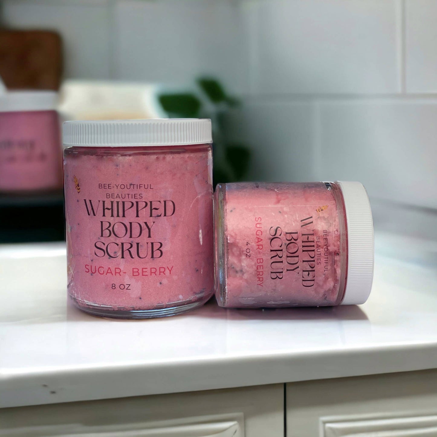 Sugar-berry Whipped Bodyscrub: 4 Oz