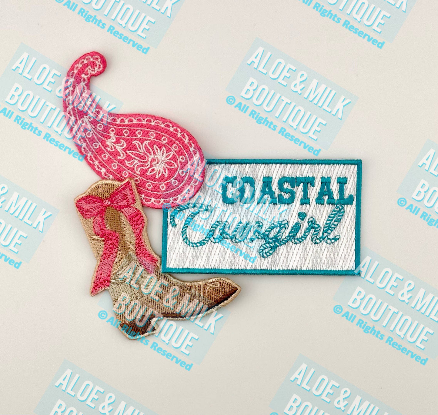 Coastal Cowgirl Patch, beach patches, summer patch,hat patch