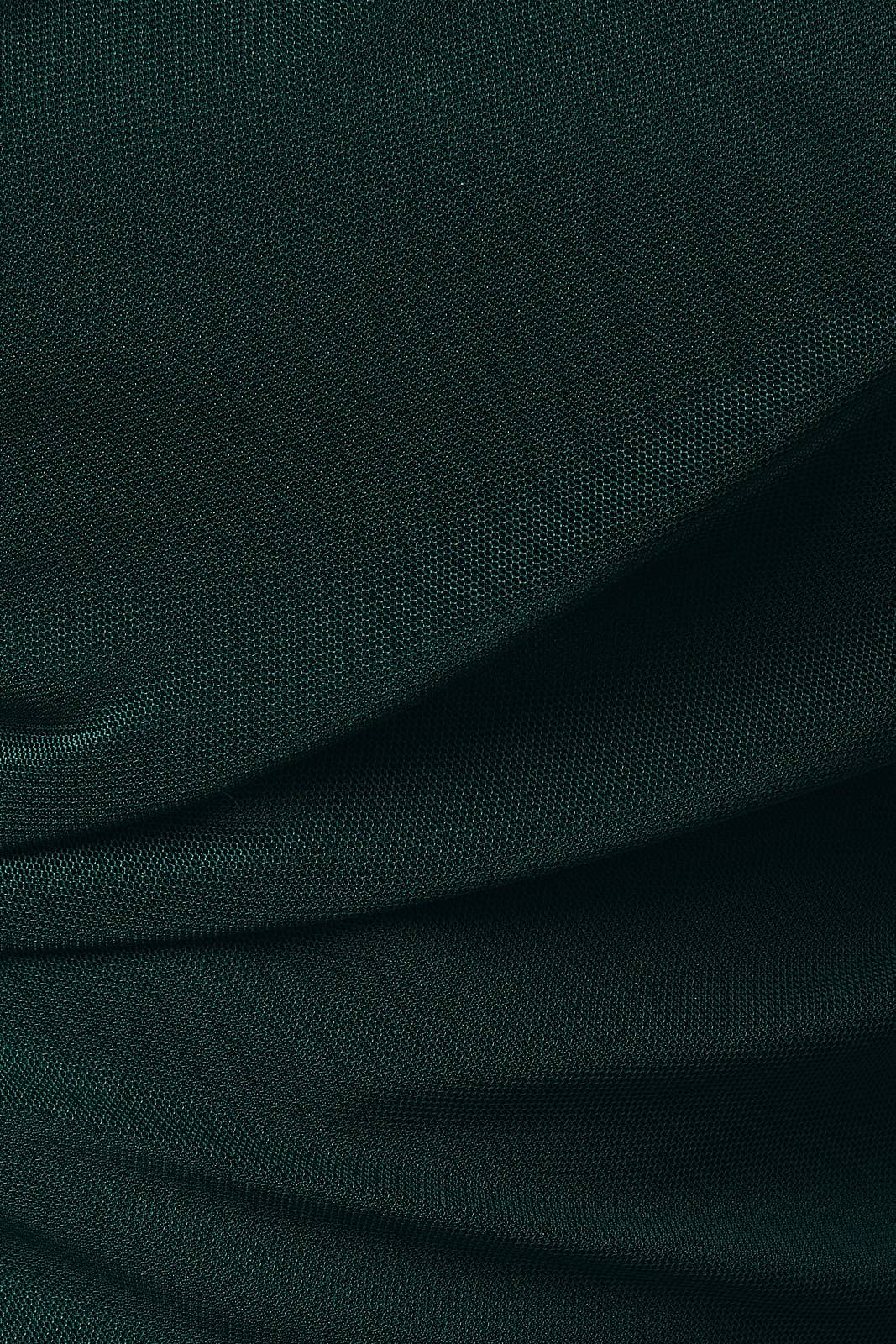 SLEEVELESS POWER MESH BODYSUIT: HUNTER GREEN