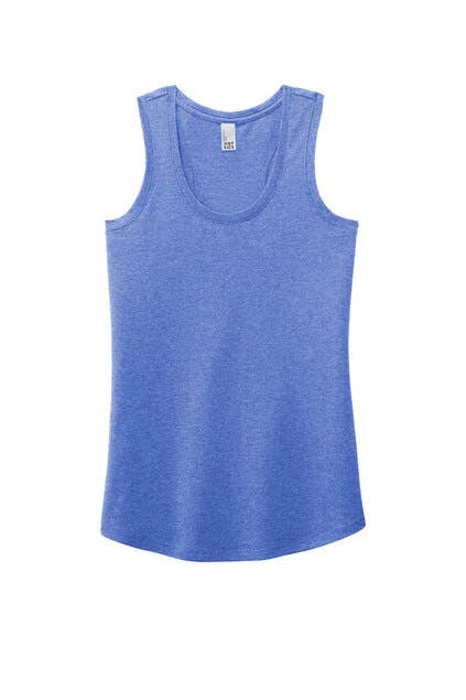 District Women’s Perfect Tri ® Racerback Tank: Turquoise Frost / S