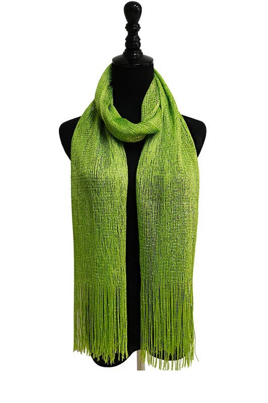 METALLIC SCARVES 1911-B: GOLD