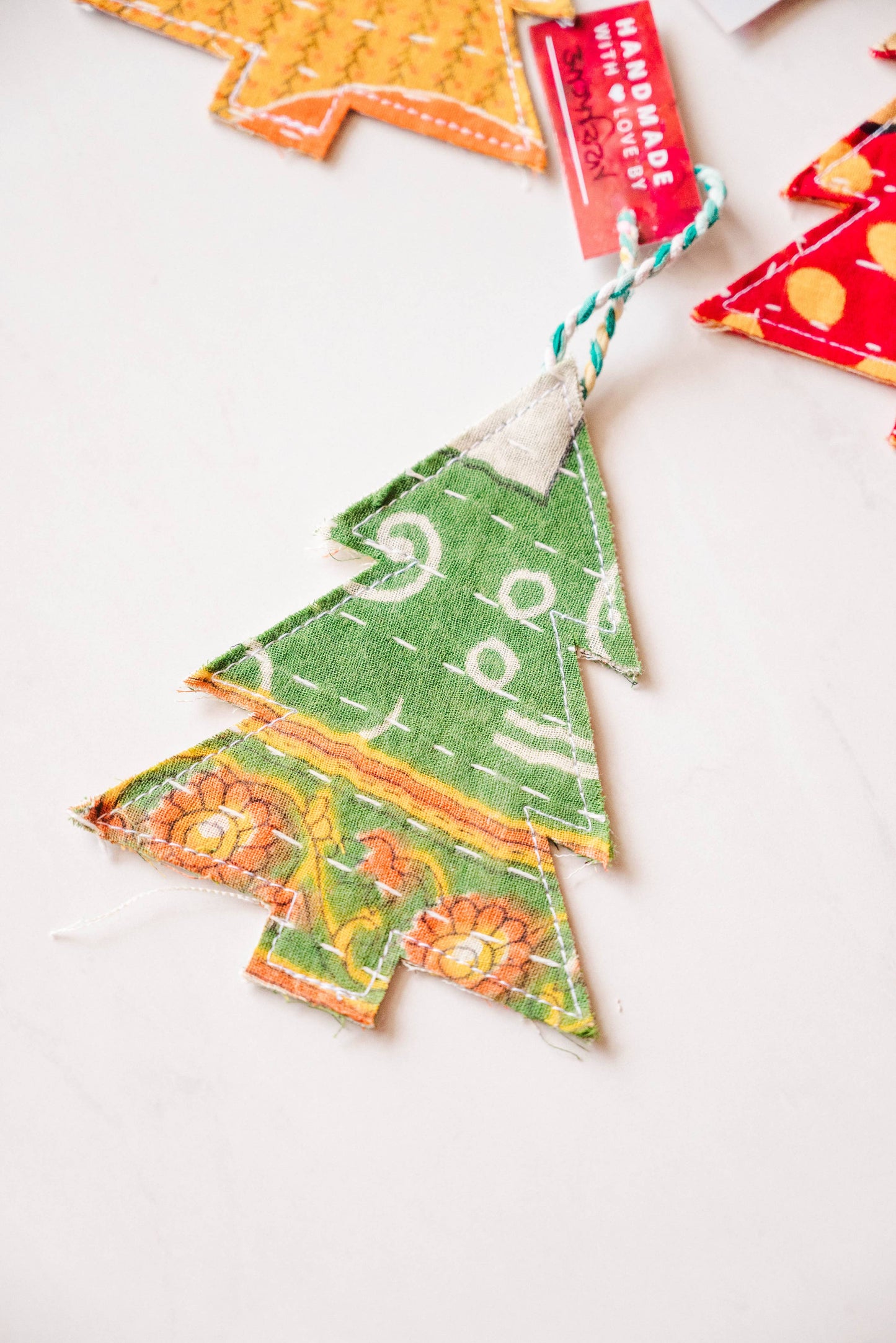 Kantha Christmas Ornaments | Tree