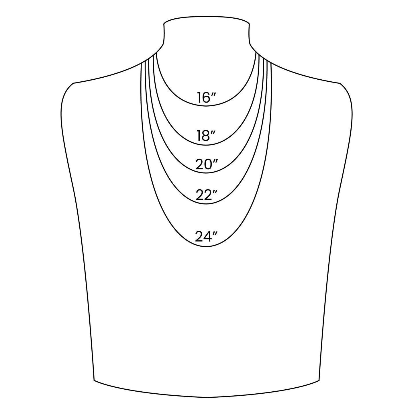 18K Gold Paperclip Chain Necklace: 18+02" / 4mm