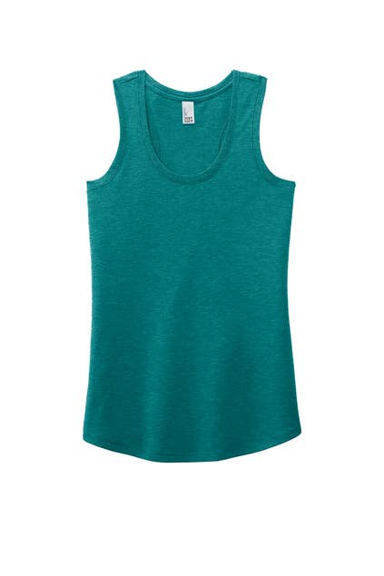 District Women’s Perfect Tri ® Racerback Tank: Turquoise Frost / M