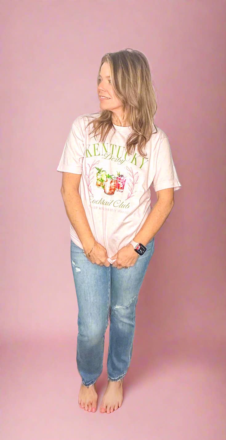 Kentucky Derby Cocktail Club Tee: M