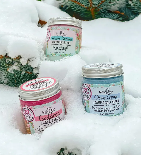 Goddess Sugar Scrub, Body Scrub Mini | Gift