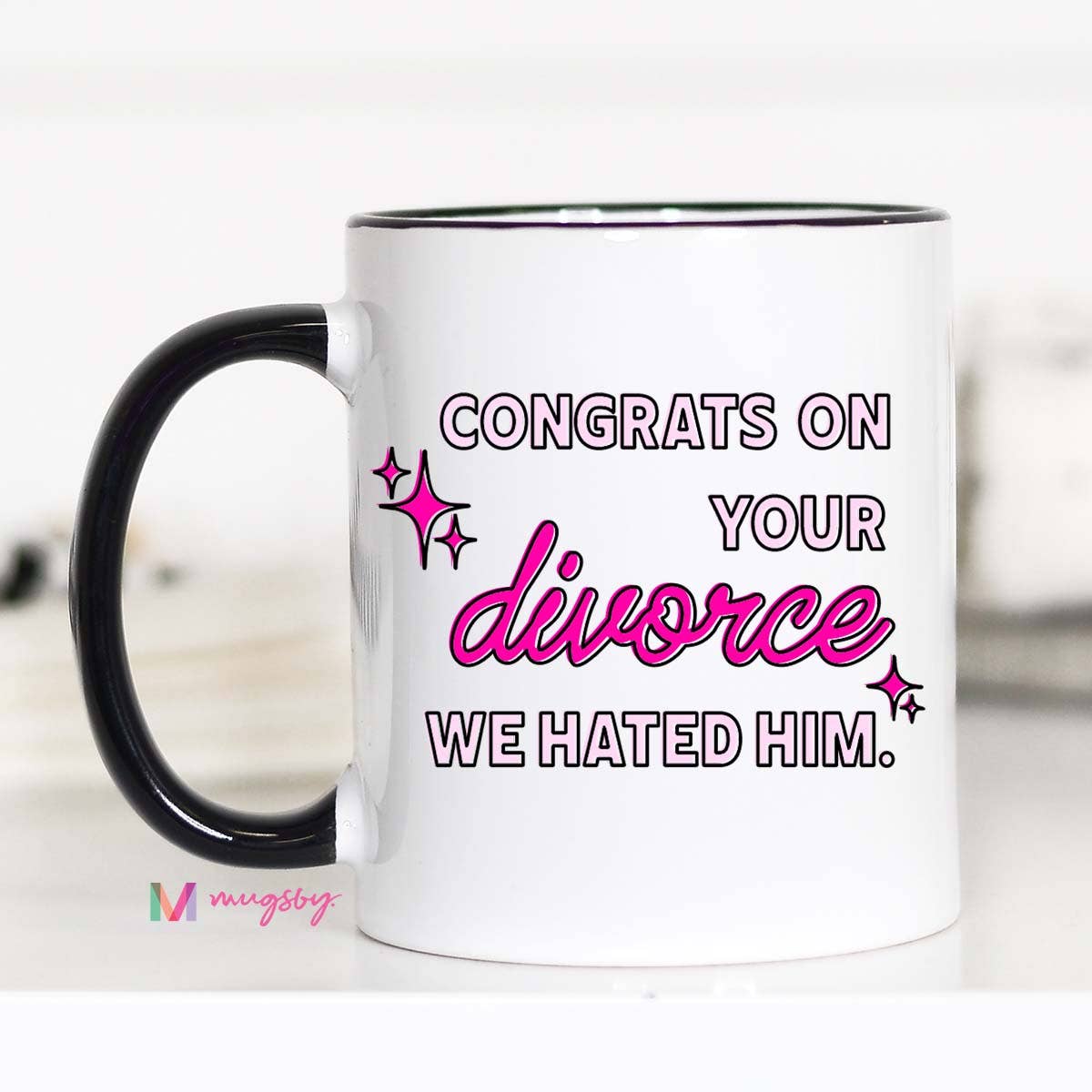 Congrats on your Divorce Funny Coffee Mug: 11oz