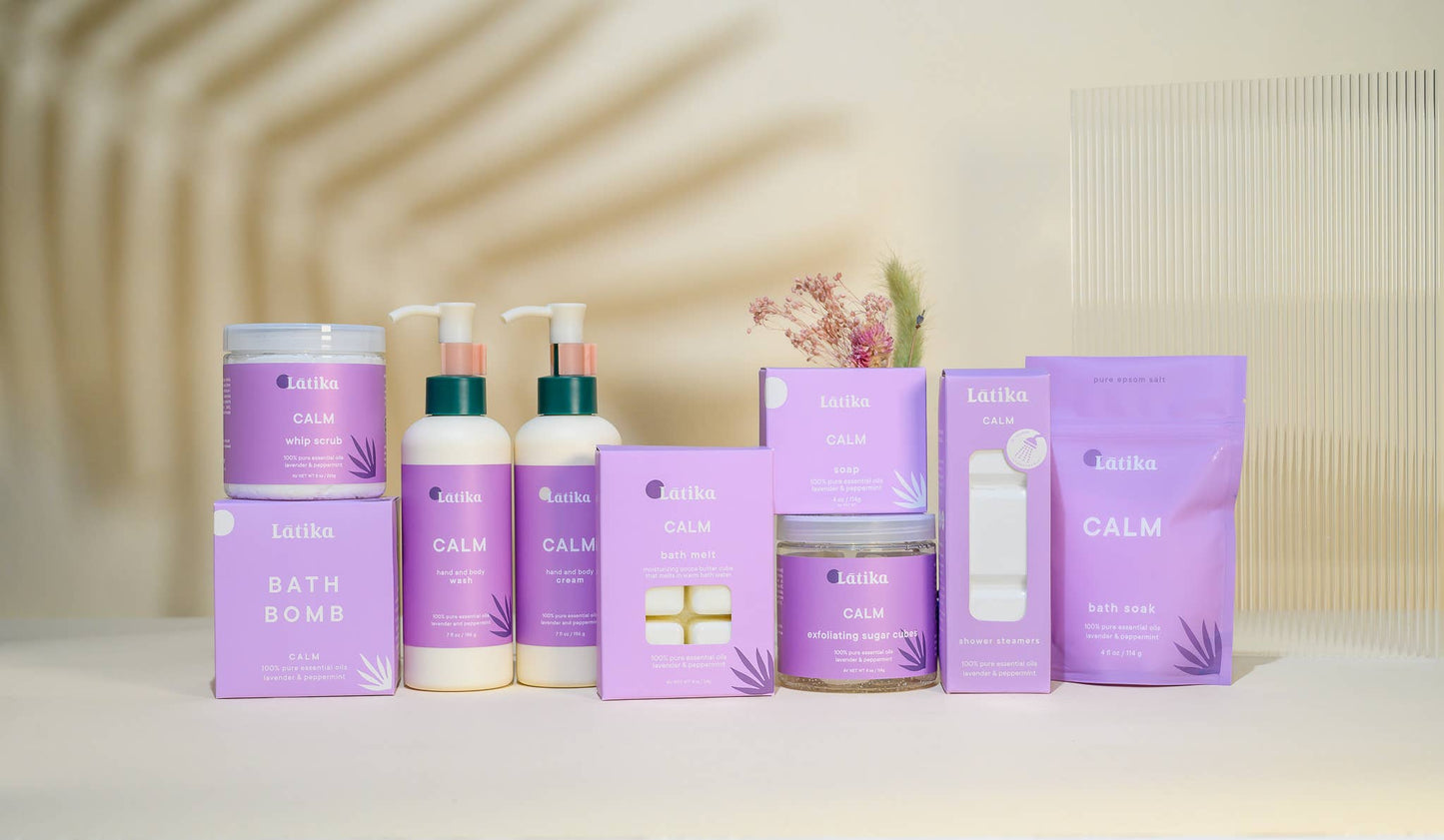 Calm – Lavender Mint Epsom Salt Soak 💜 Holiday 🎄Christmas