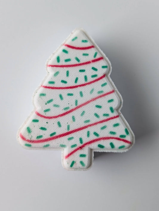 Christmas Tree Cake Bath Bomb - Christmas 2025