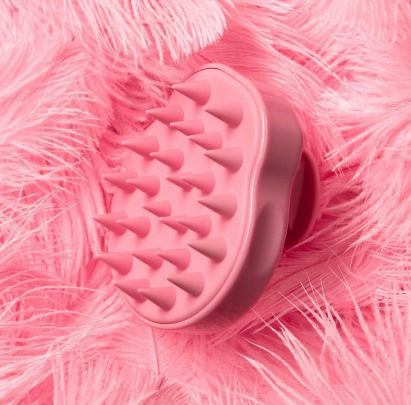 CALA Scalp Massaging Shampoo Shower Hair Brush: Mint