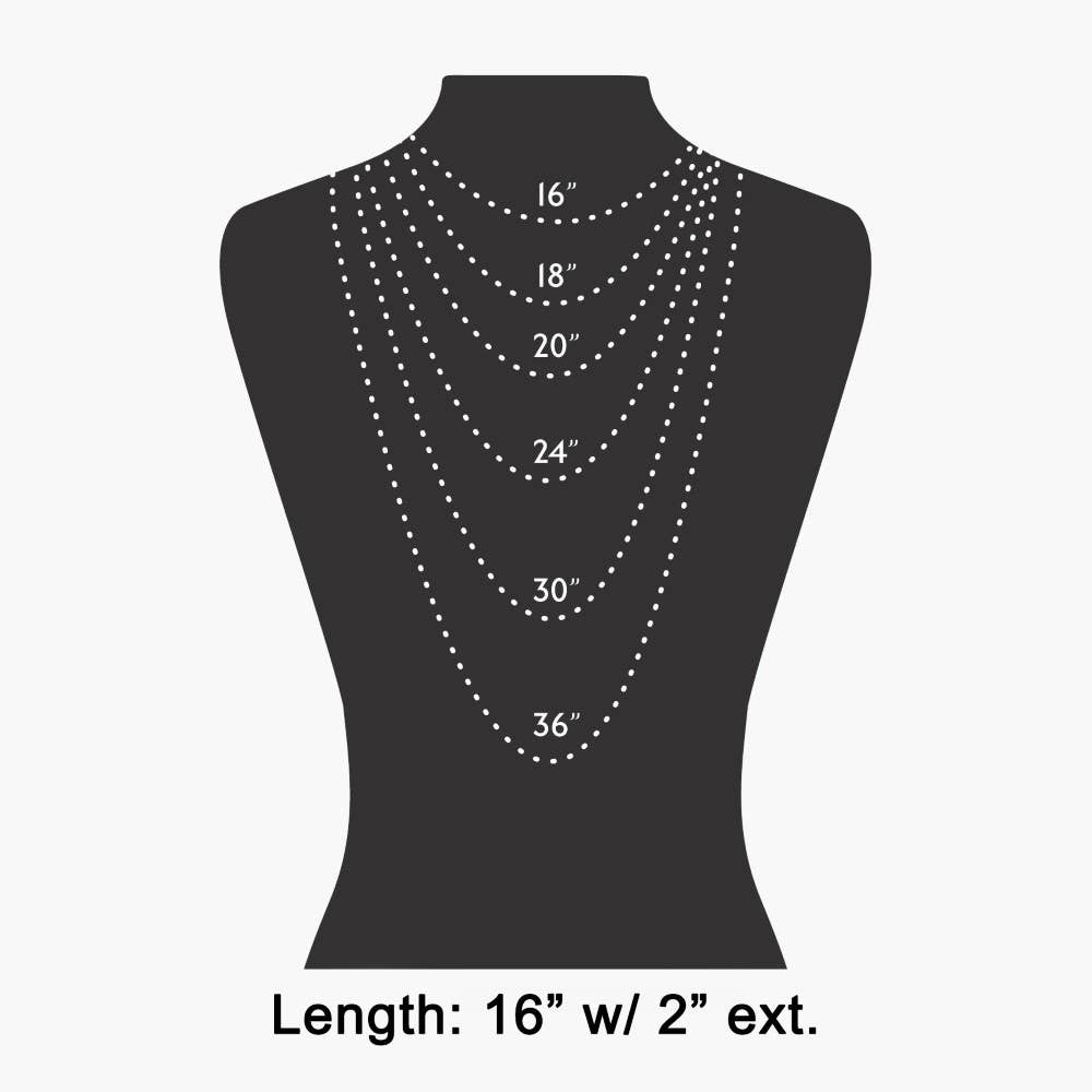 Pearl Charm Dainty Chain Necklace: G