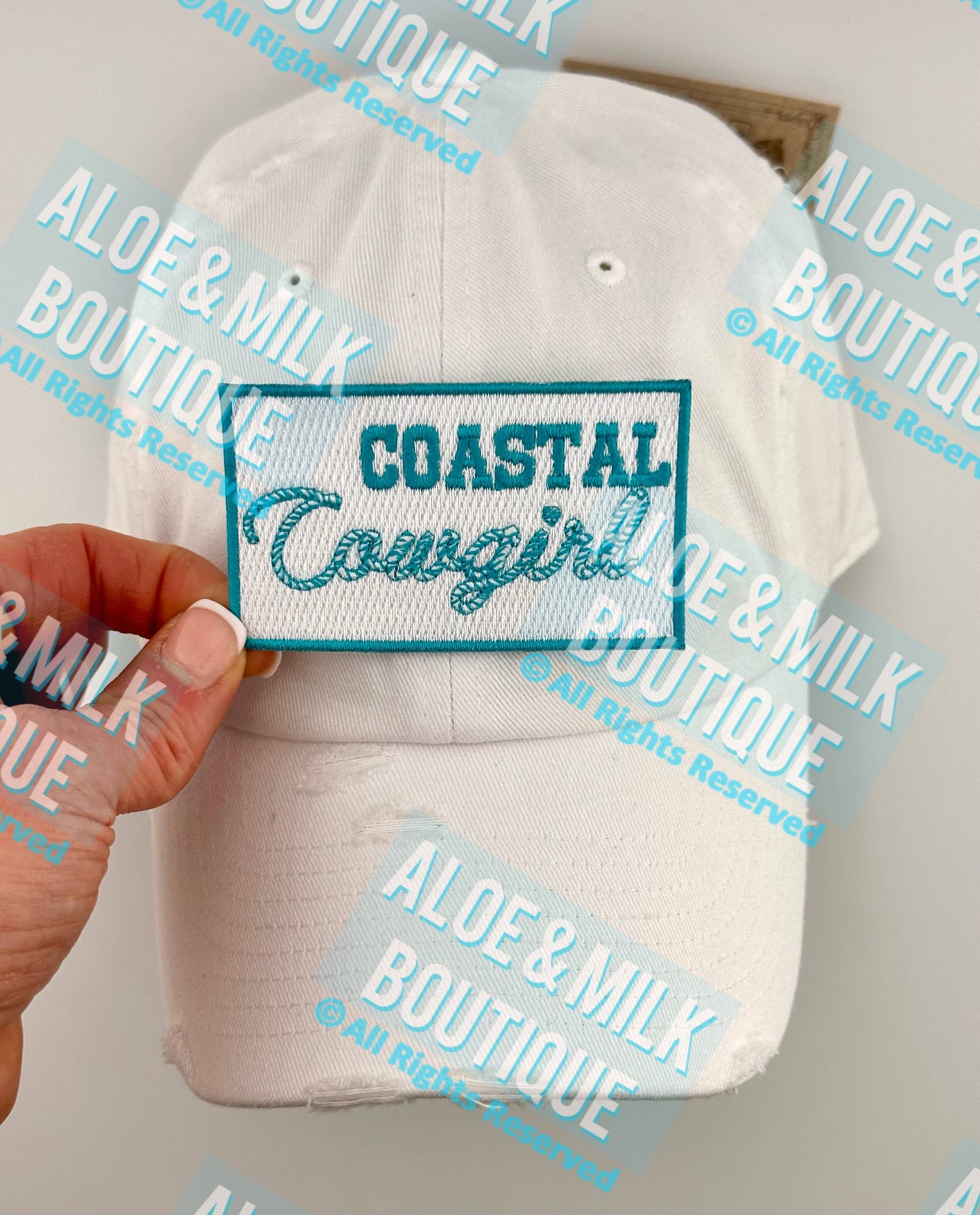 Coastal Cowgirl Patch, beach patches, summer patch,hat patch