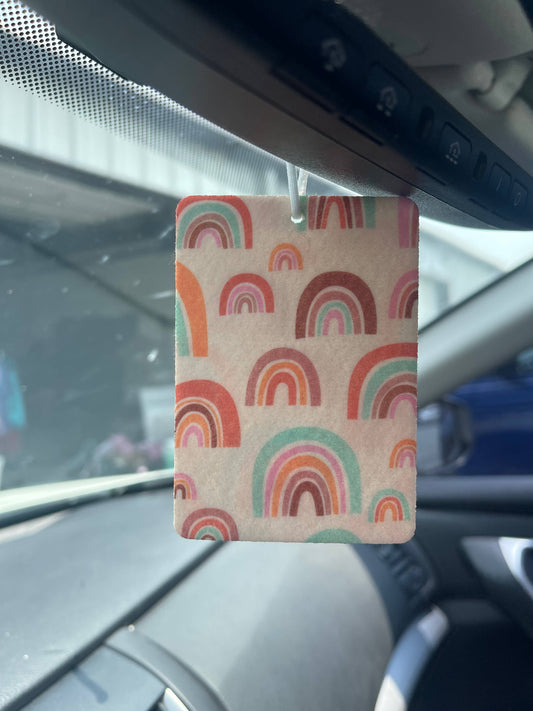 Boho Rainbow Air Freshener: Butt Naked