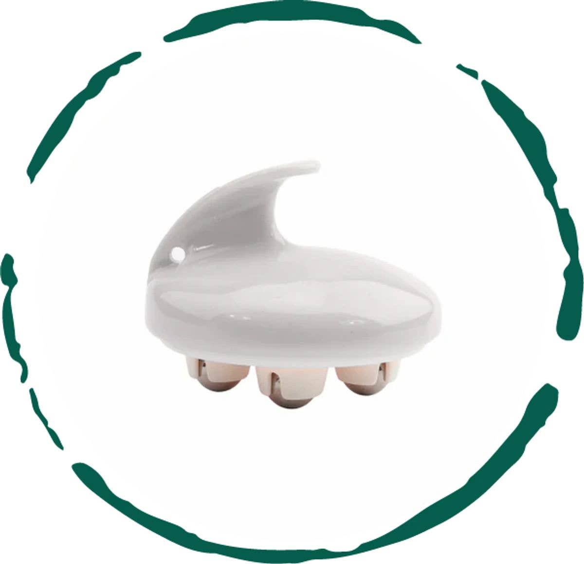 Rolling Body Massager: White