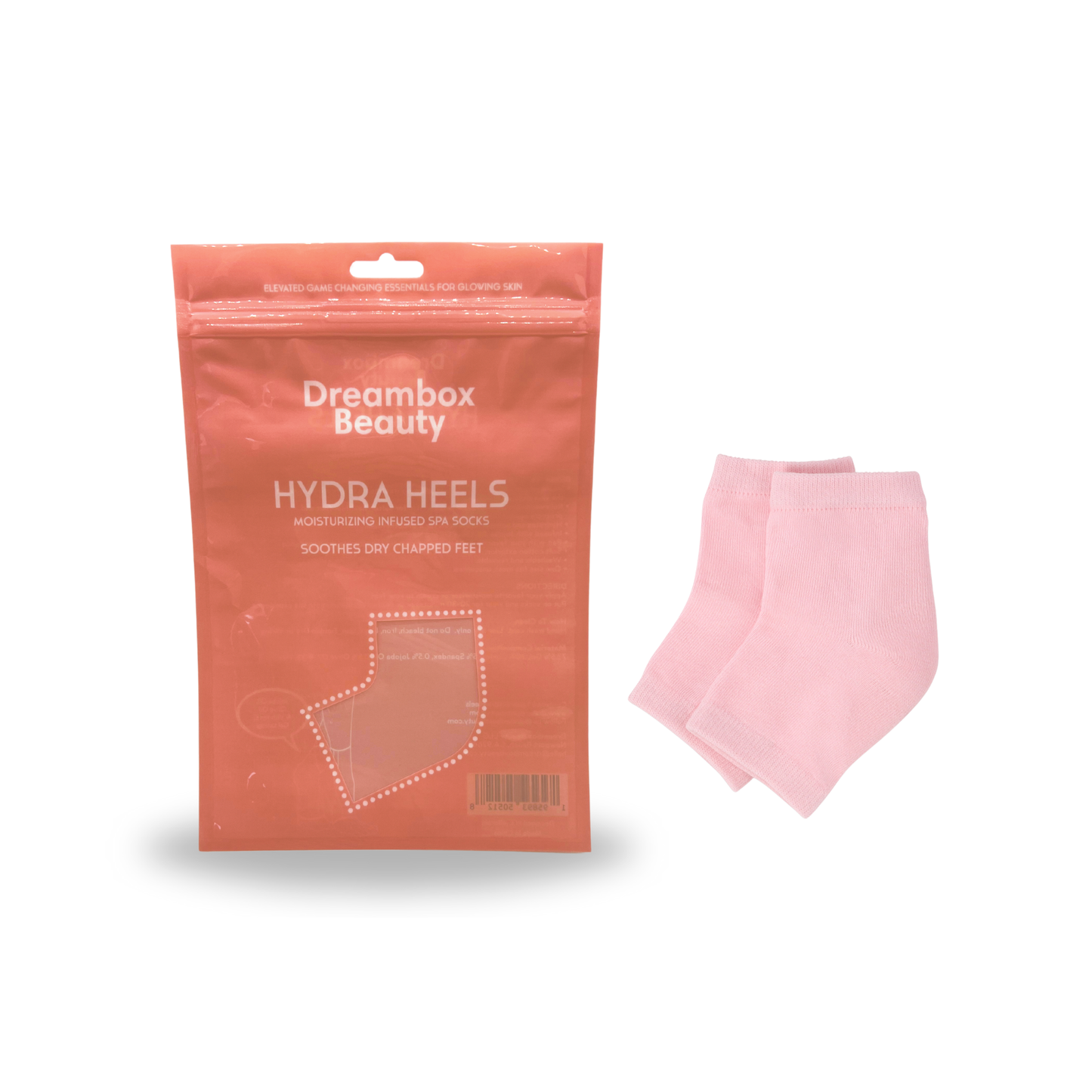 Hydrating Gel Infused Moisturizing Spa Socks [Reusable]