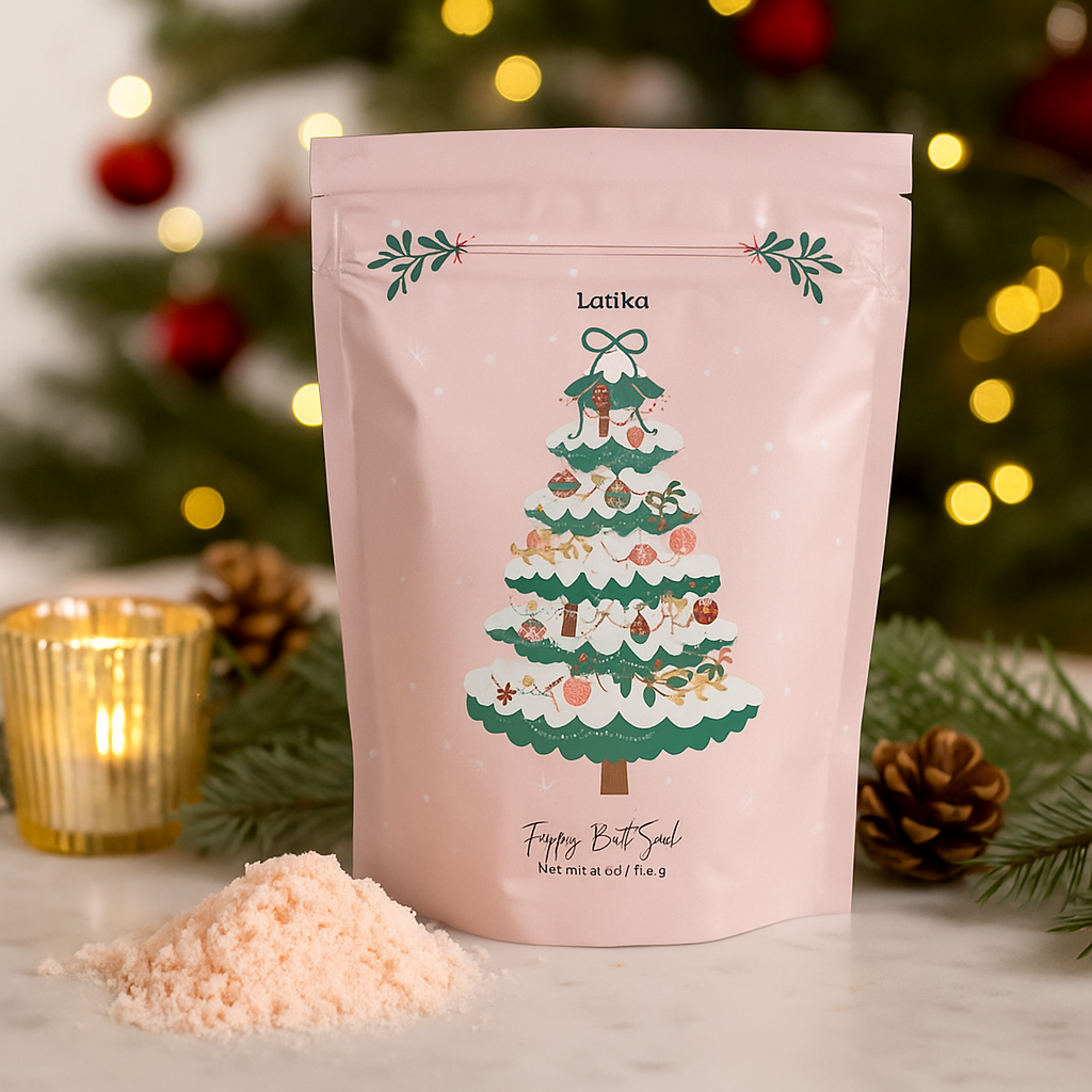 Pink Christmas Tree🎄Holiday Bath Soak