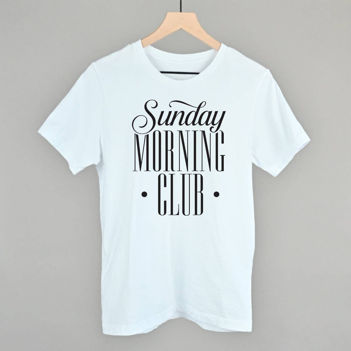 Sunday Morning Club: Bone / S / Oversized Boxy Crew