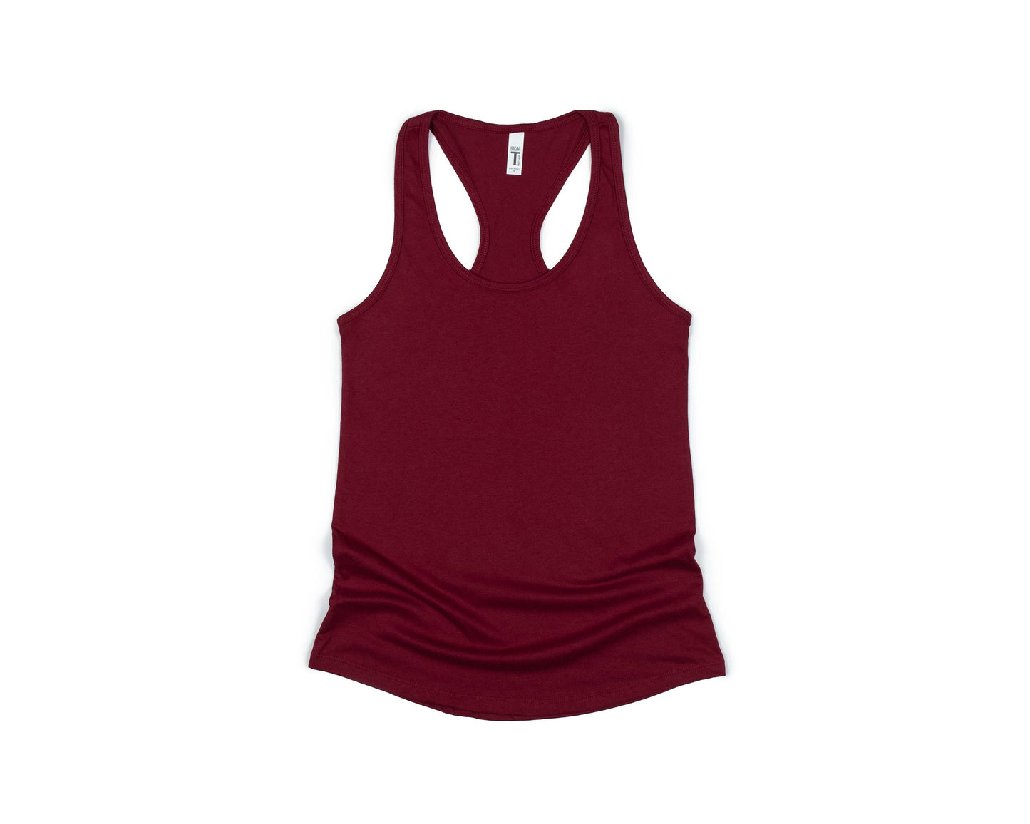 Women's Ideal Racerback Tank: 4. Tahiti Blue / XS