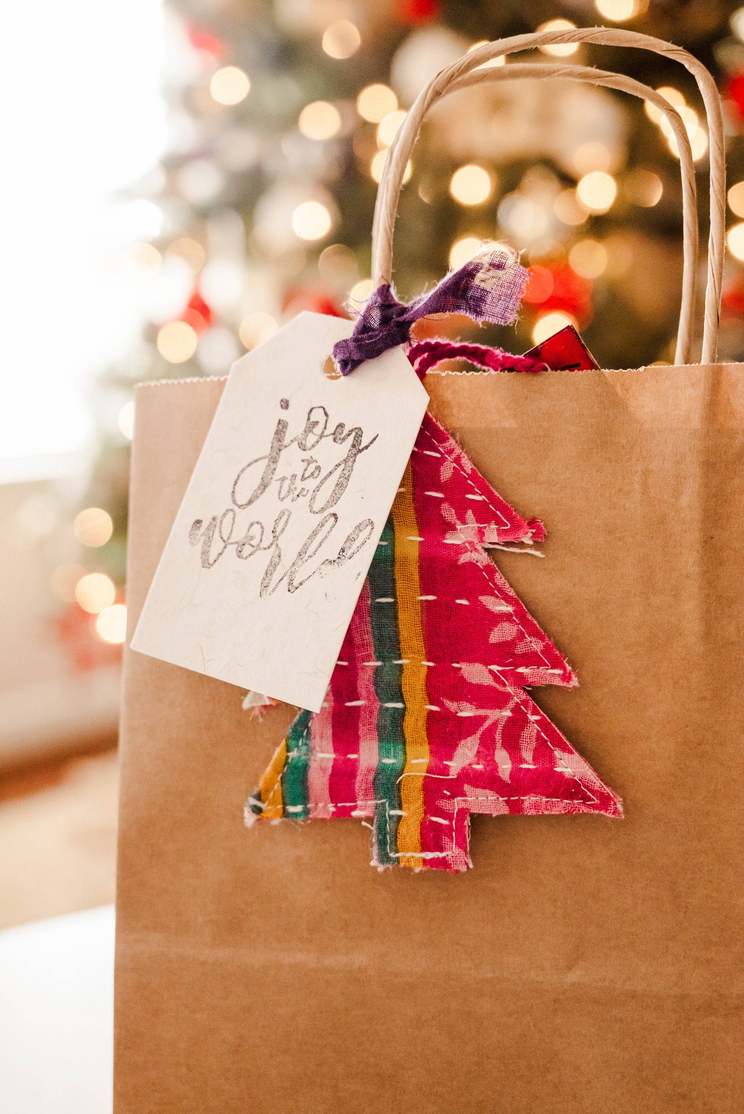 Kantha Christmas Ornaments | Tree