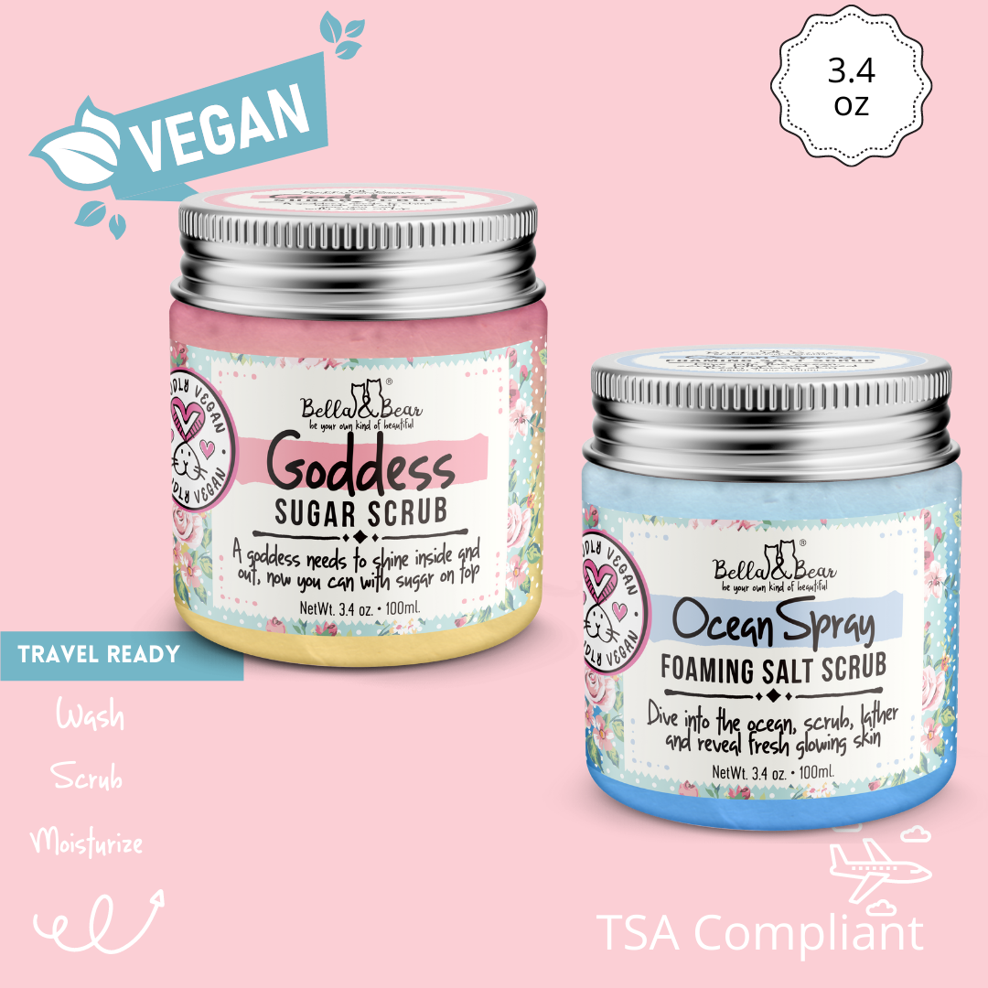 Goddess Sugar Scrub, Body Scrub Mini | Gift