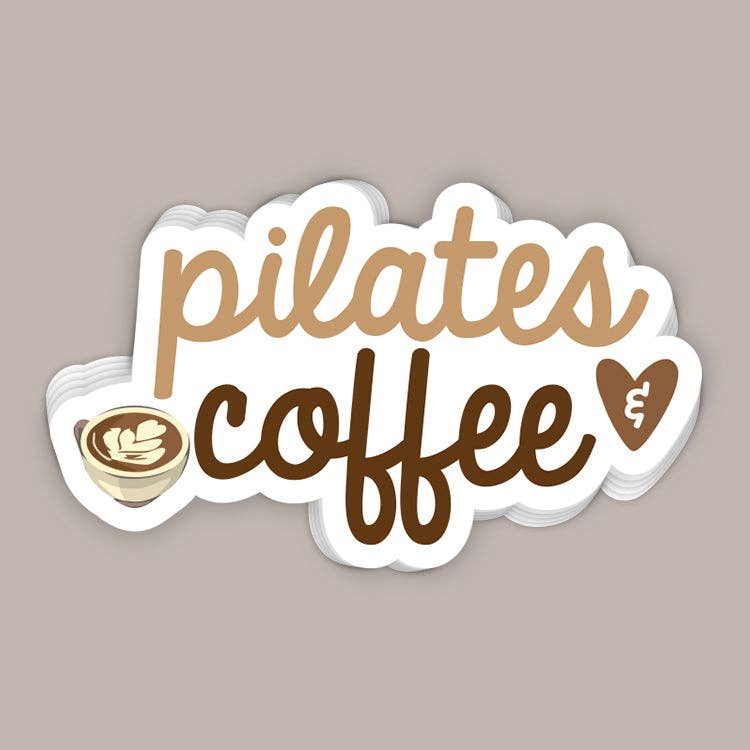 Pilates & Coffee Decal: One Size