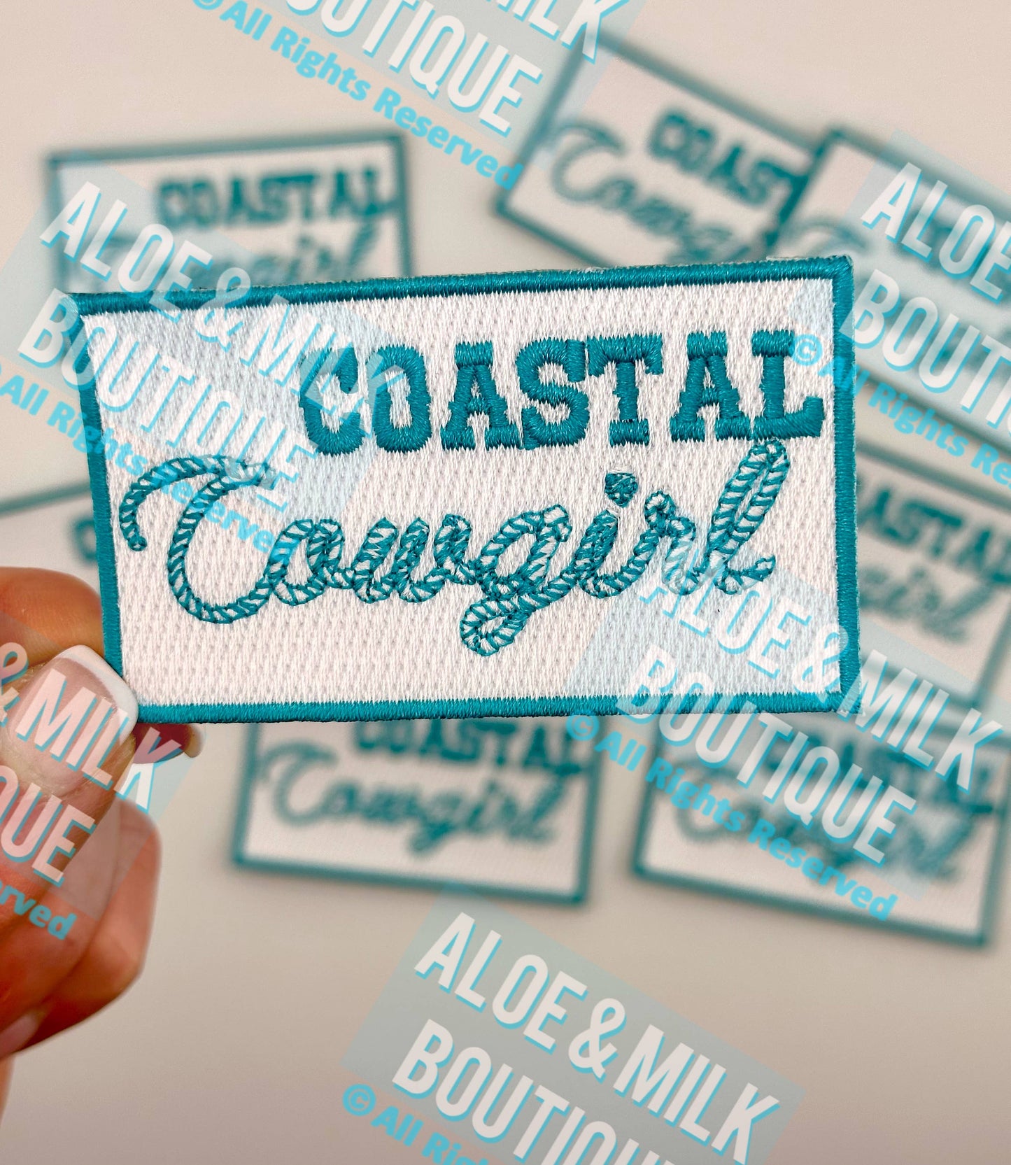 Coastal Cowgirl Patch, beach patches, summer patch,hat patch