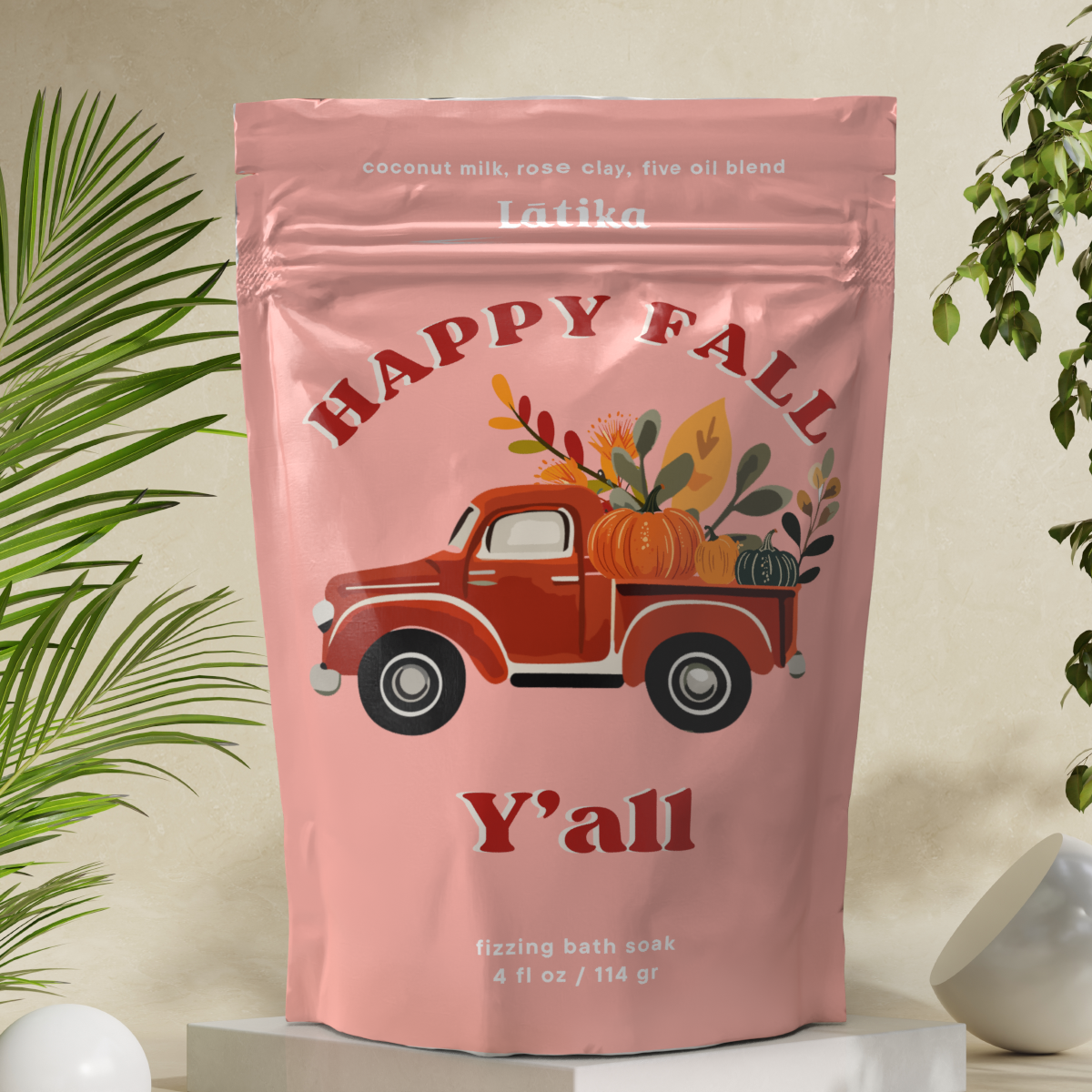 Happy Fall, Y'all! 🍂 Fizzing Bath Soak