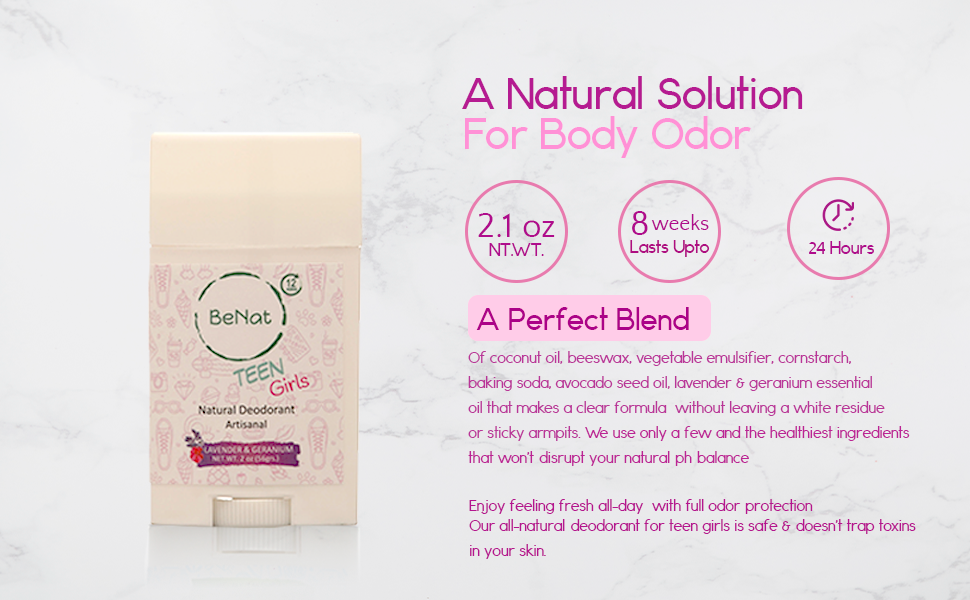 All-natural Deodorants for Kids & Teens: Teen Boys