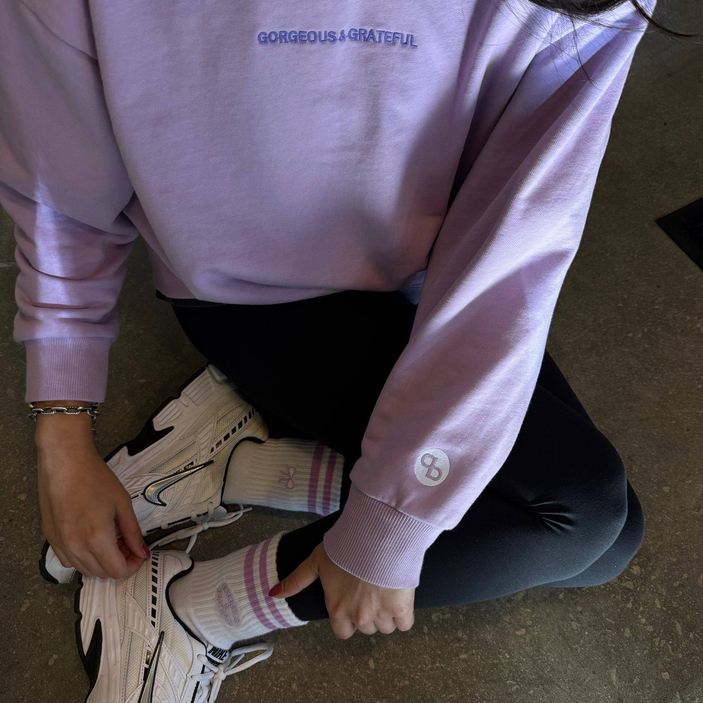 Gorgeous & Grateful Crewneck: XL