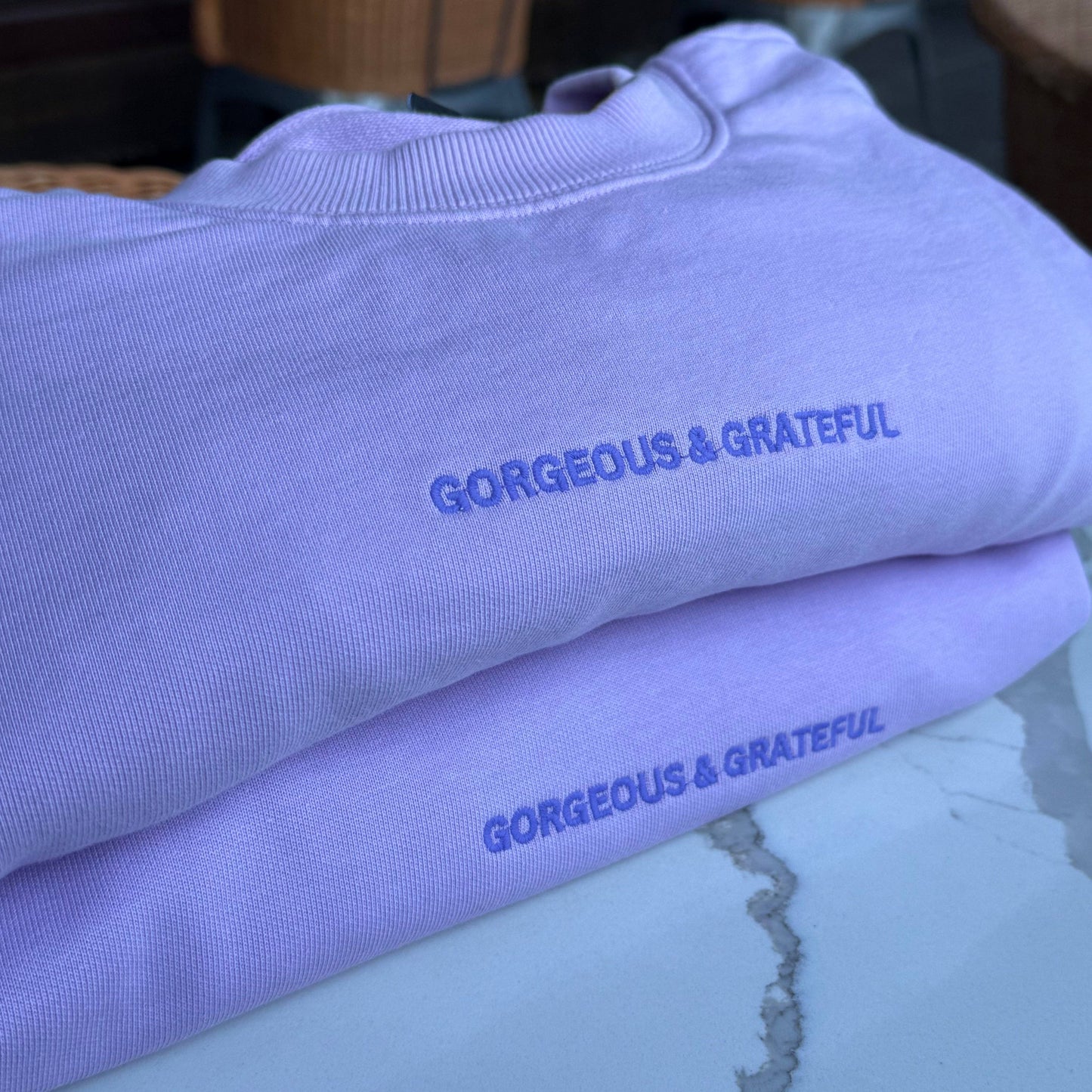 Gorgeous & Grateful Crewneck: XL