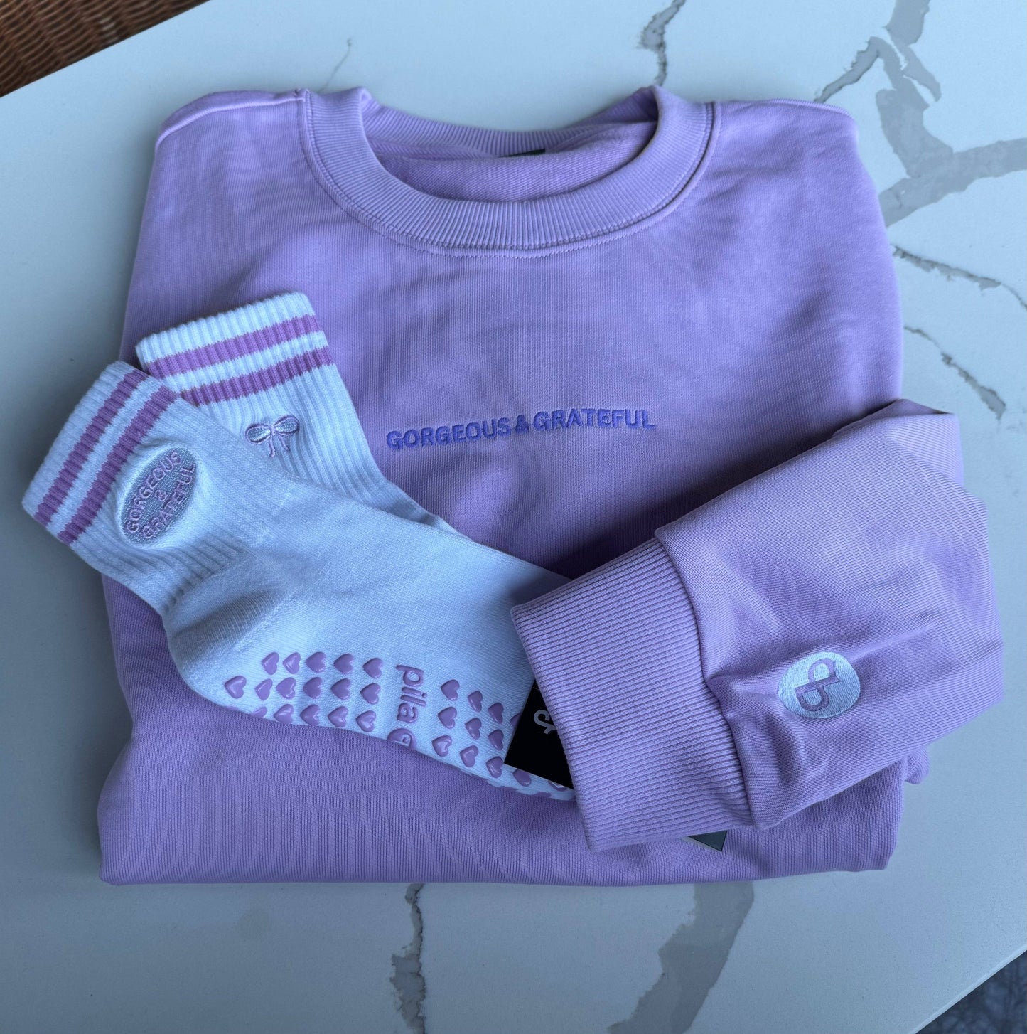 Gorgeous & Grateful Crewneck: XL