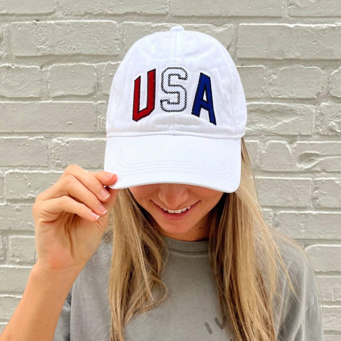 USA Arch Hat: Black