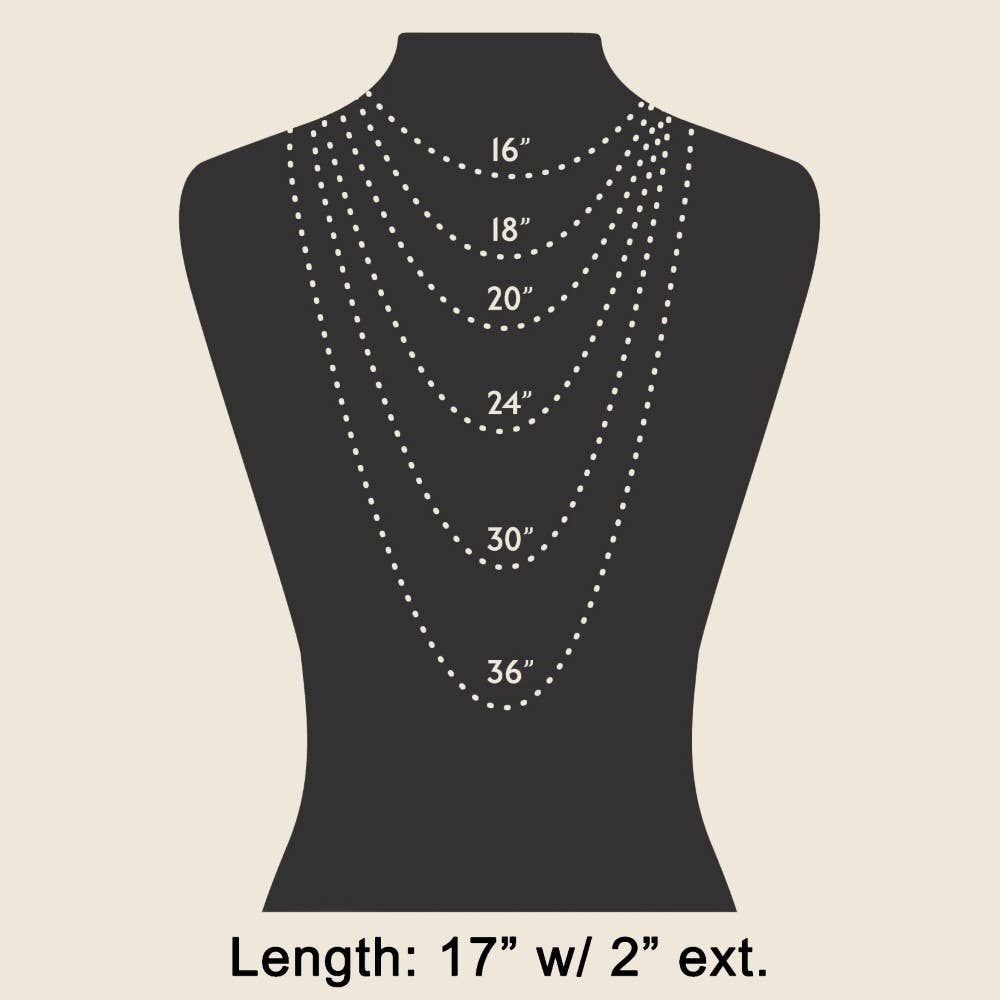 Hammered Equestrian Bit Link Necklace Set: VG