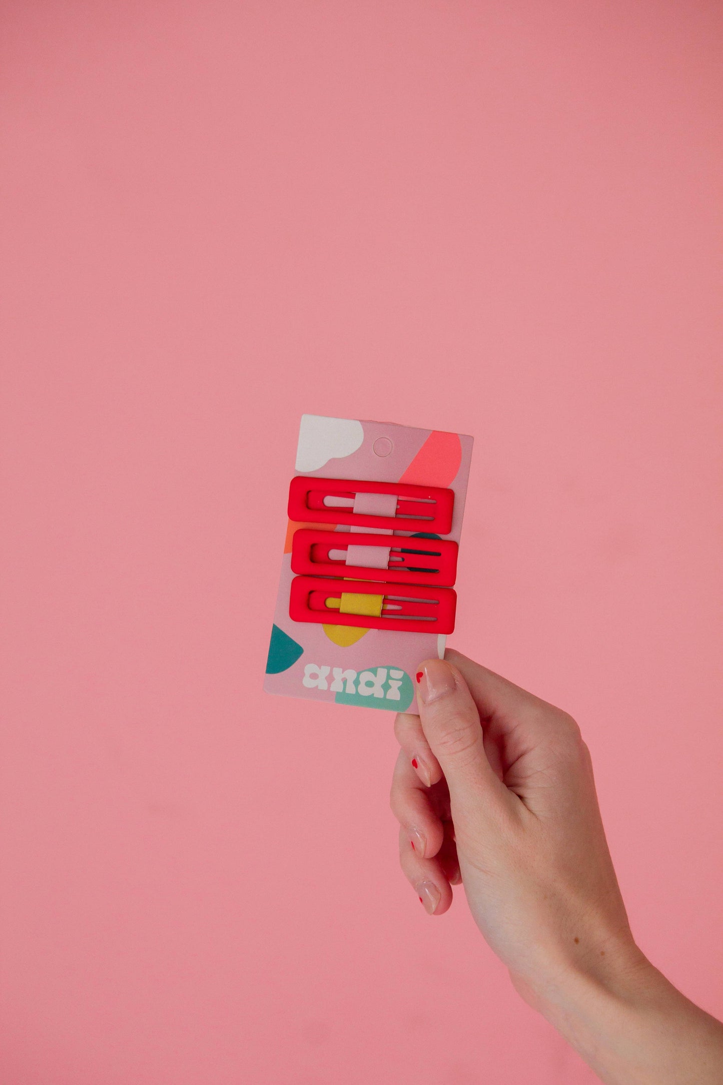 Red Snap Clips 3-Pack