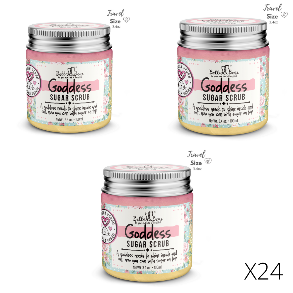 Goddess Sugar Scrub, Body Scrub Mini | Gift