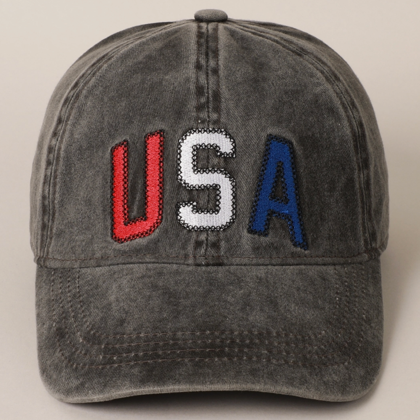 USA Arch Hat: Black