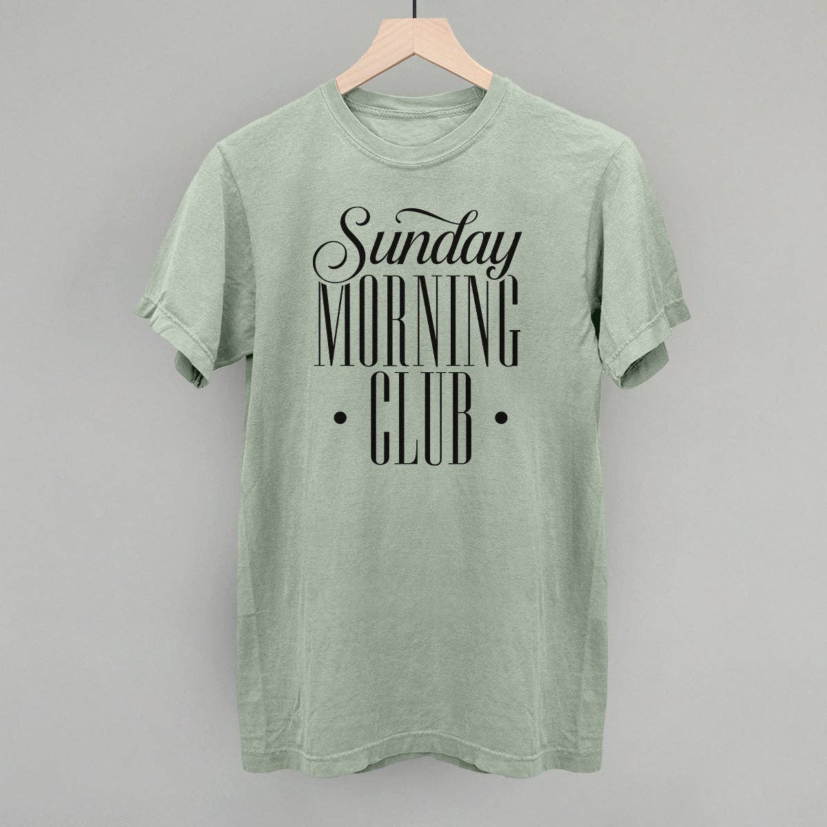 Sunday Morning Club: Bone / L / Oversized Boxy Crew