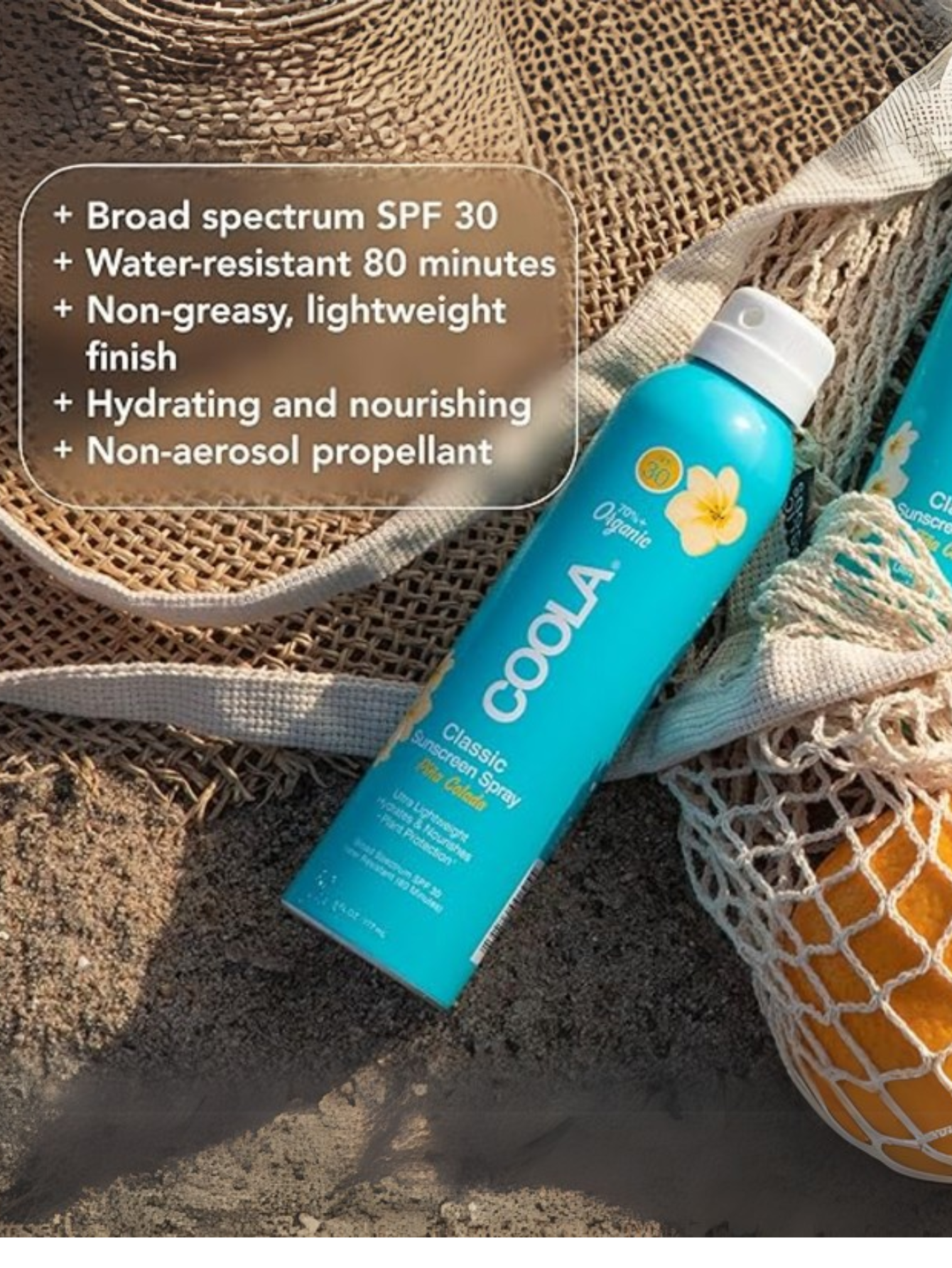 COOLA Classic Body Organic Sunscreen Spray Spf 30