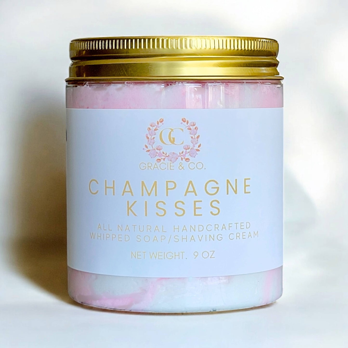 Moisturizing Whipped Soap/Shaving Cream: Champagne Kisses