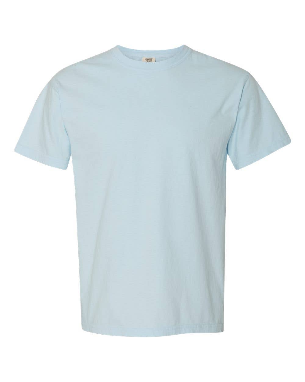 Comfort Colors Shirts, Unisex Heavyweight Tees, LIGHT Colors: Lagoon / M
