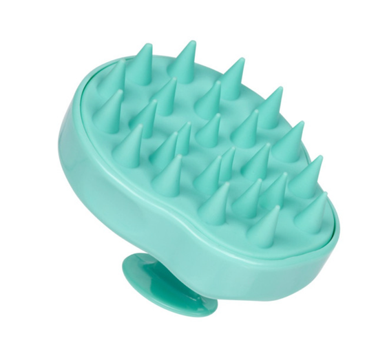 CALA Scalp Massaging Shampoo Shower Hair Brush: Mint