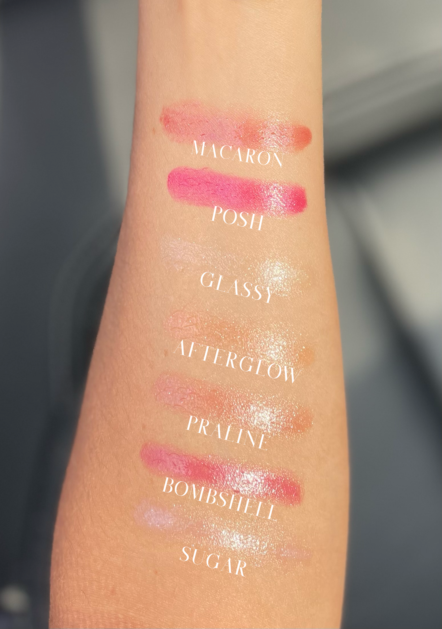 GlideGloss Shimmer Lip Balm: Bombshell