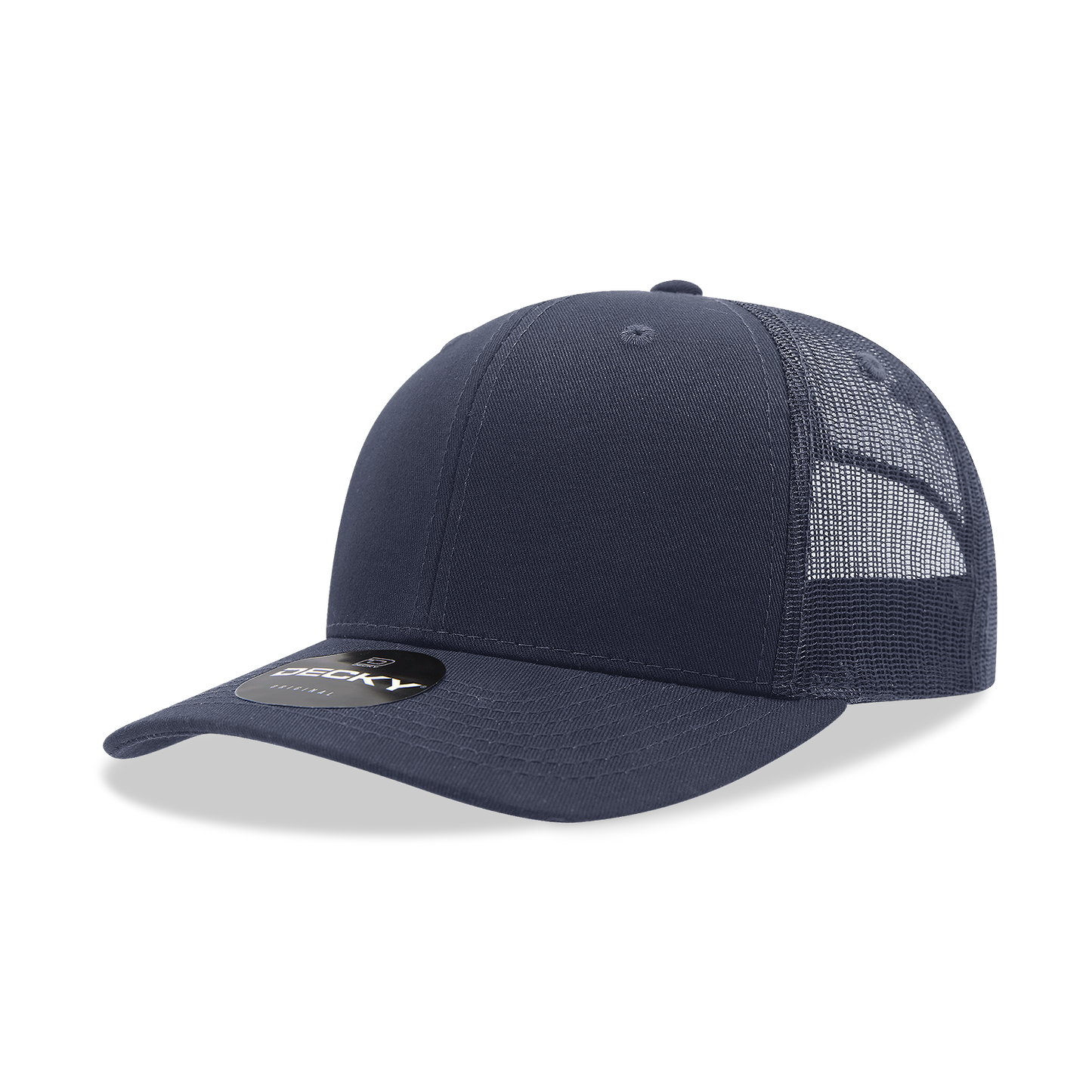 Decky 6021 Classic Trucker Hat, Mid Pro Trucker, 6 Panel Cap: Kelly